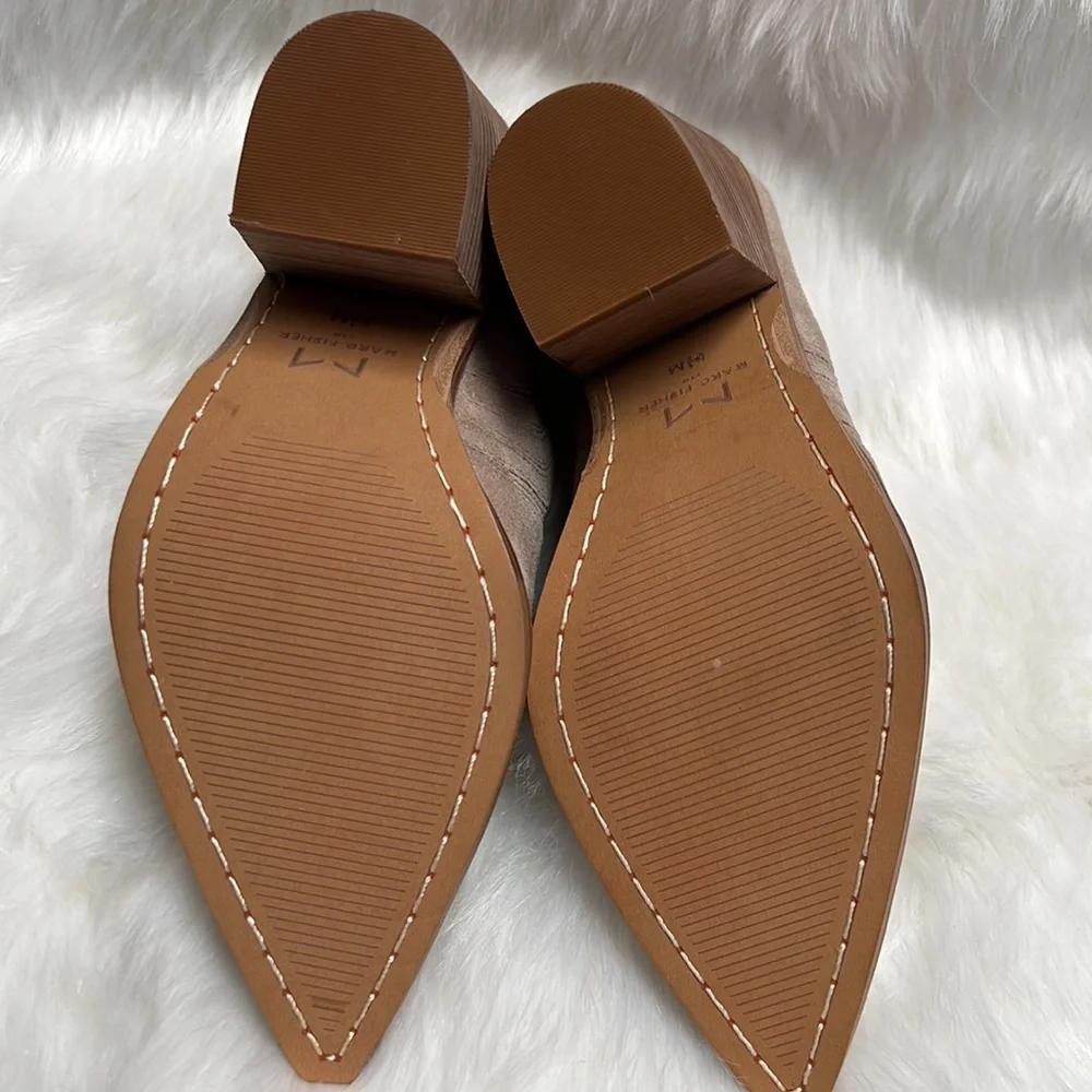 Marc fisher Gabbi leather almond shoes size 6.5